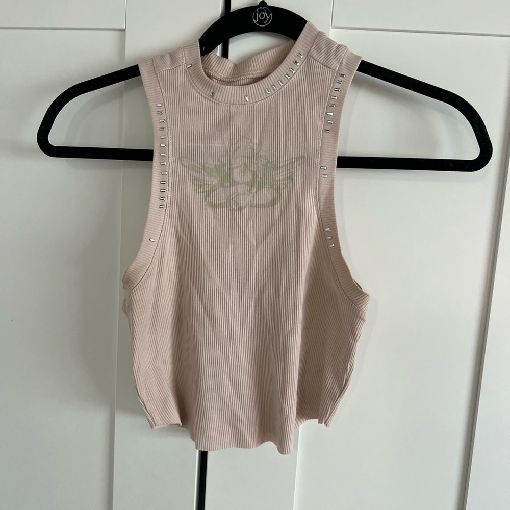 Boys Lie Pink Crop Top